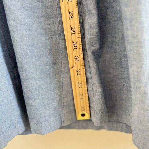 Bechamel Dress Womens S Blue Denim Floral Embroidered Western country cowgirl. - Picture 8 of 12